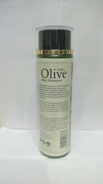 OLIVE HAIR SHAMPOO KOREA BPOM WITH OLIVE OIL &amp; VITAMIN MENUTRISI RAMBUT