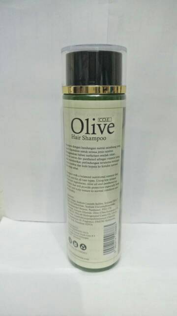 OLIVE HAIR SHAMPOO KOREA BPOM WITH OLIVE OIL &amp; VITAMIN MENUTRISI RAMBUT