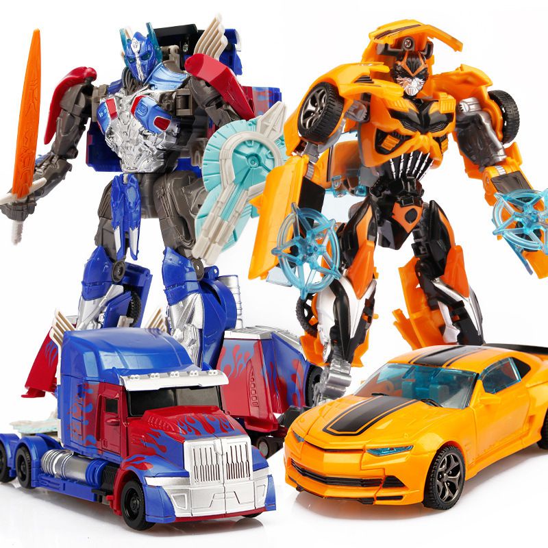 Transformers Toys Deformation Robot Optimus Bumblebee Grimlock Action Figures