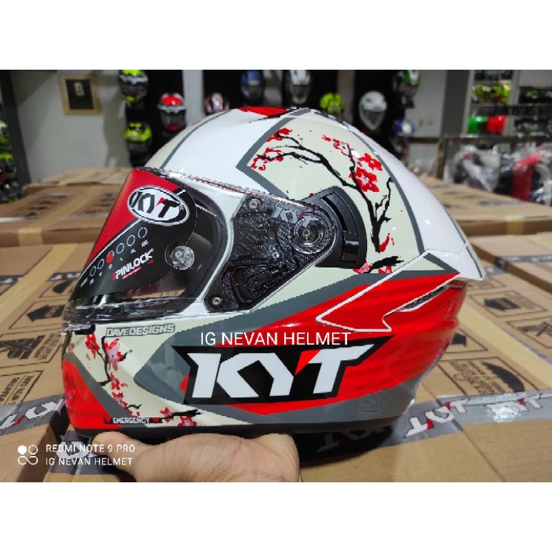 KYT NFR SAKURA XAVI ORIGINAL SNI