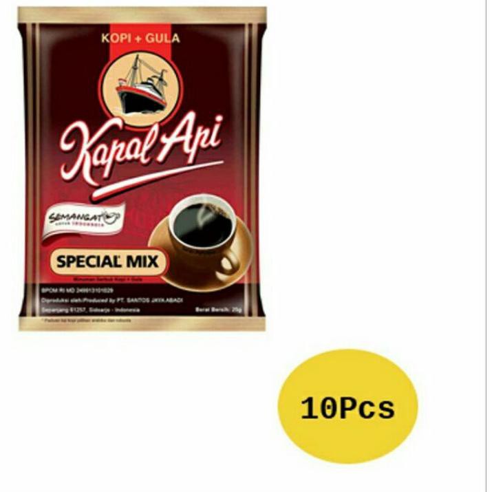 

Flash Sale!! KODE-655 Kapal Api special mix 25gr x 10pcs