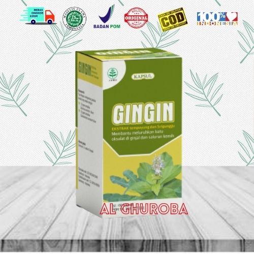 Kapsul Herbal Gingin Obat Herbal Alami untuk lancarkan buang saluran kemih ORIGINAL KHASIAT AMPUH