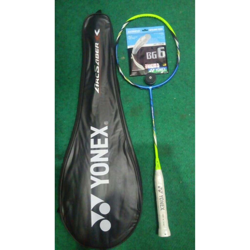 Raket Yonex Arcaber Flash boot Bagus