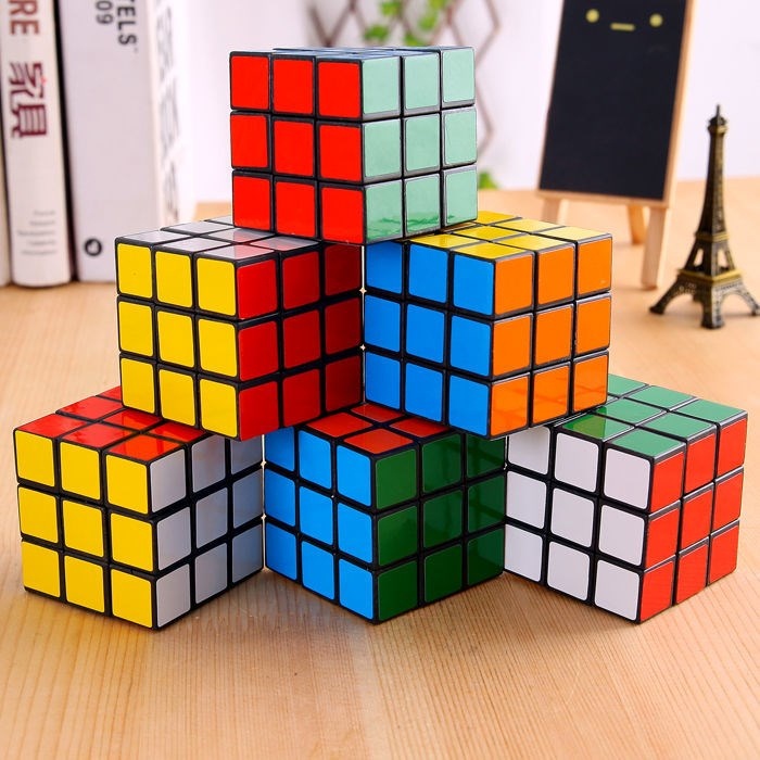 RUBIK CUBE 3X3 MAGIC CUBE MAINAN PAZZLE EDUKASI ASAH OTAK / MAINAN EDUKASI ANAK / RUBICK / KUBUS RUBIK