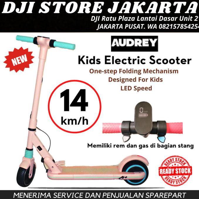 Audrey Kids Electric Scooter AD001 6.5 Inch / Skuter Listrik Anak