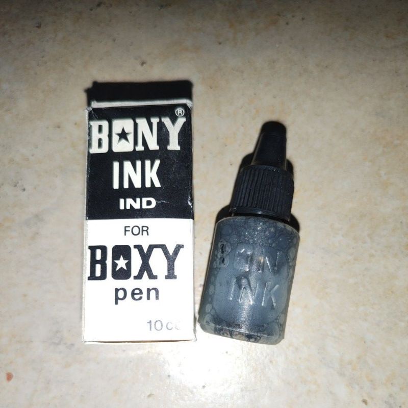 

Tinta Bony untuk pulpen Boxy ink ind for Boxy pen 10cc
