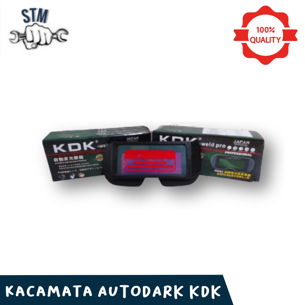 kacamata autodark kdk / kacamata las automatis