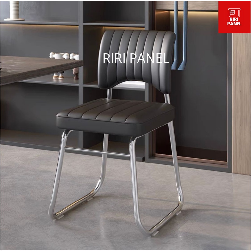 Riri Kursi Hadap Busa BG711 Kursi Staff Kursi Kantor Kursi Belajar Multifungsi