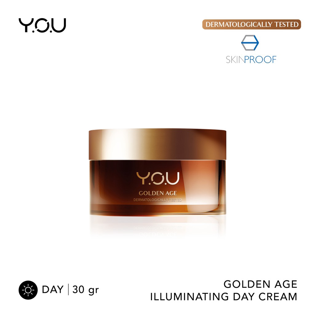 YOU Golden Age Illuminating Day Cream 30g [Total Radical Protection SPF 30 PA+++] / Y.O.U / KIMIKO