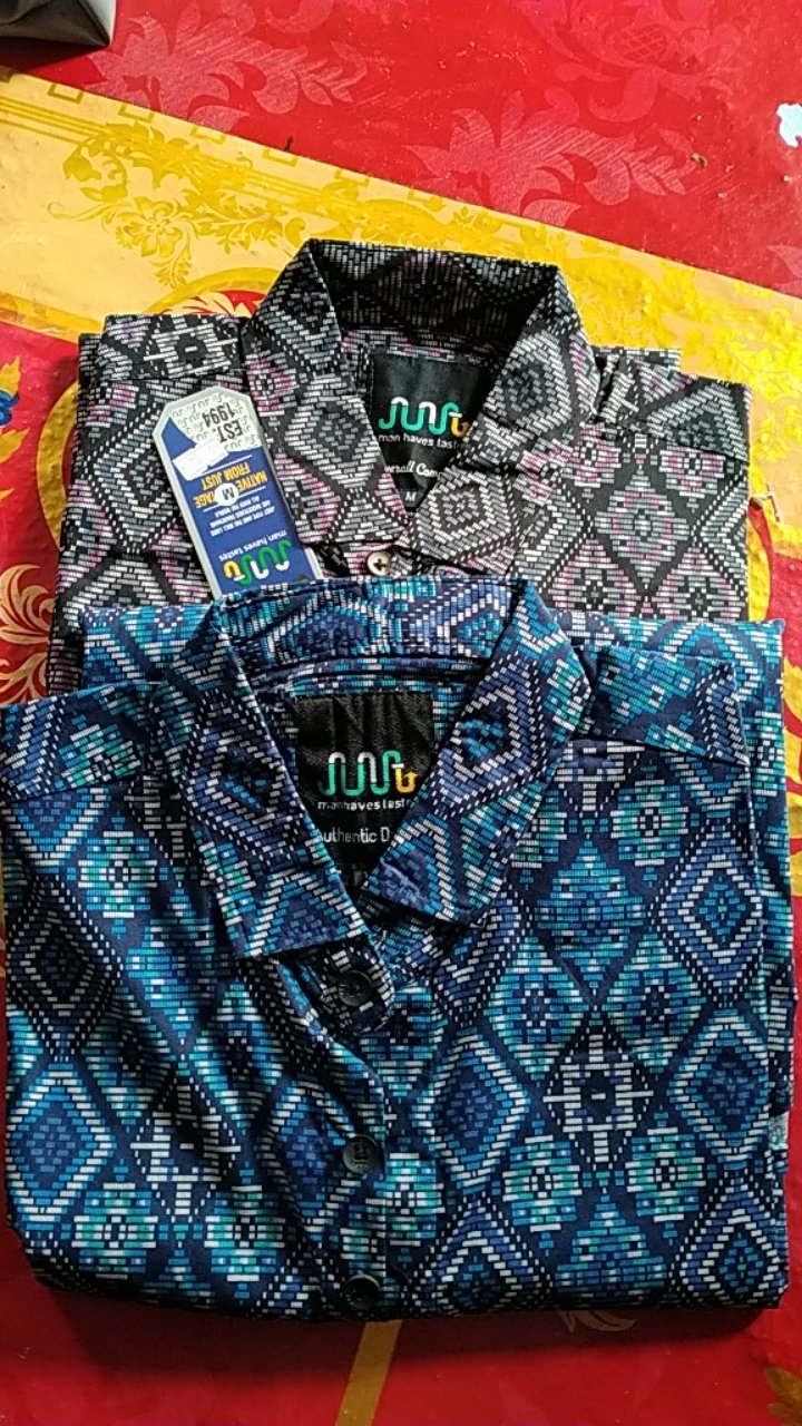 Kemeja Batik Songket Best Seller Lengan Panjang Batik Songket Batik Panjang Pria