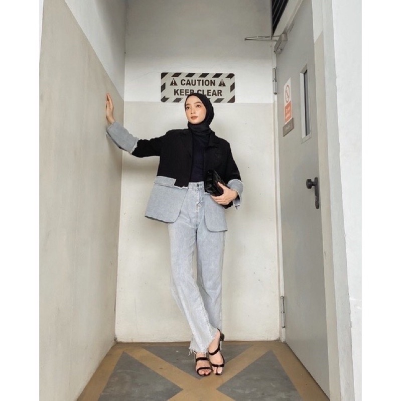 Blazer mix jeans Premium