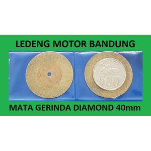 Mata Gerinda Diamond 40mm Mesin Bor Potong Mini Tuner Grinder Cutting