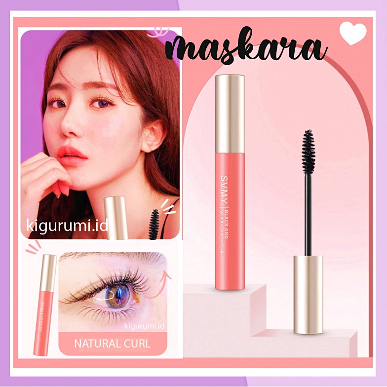 LAMEILA SVMY Maskara Pink Gold Melentikan Bulu Mata Tebal Lentik Dan Ber Volume Waterproof Mascara LA151