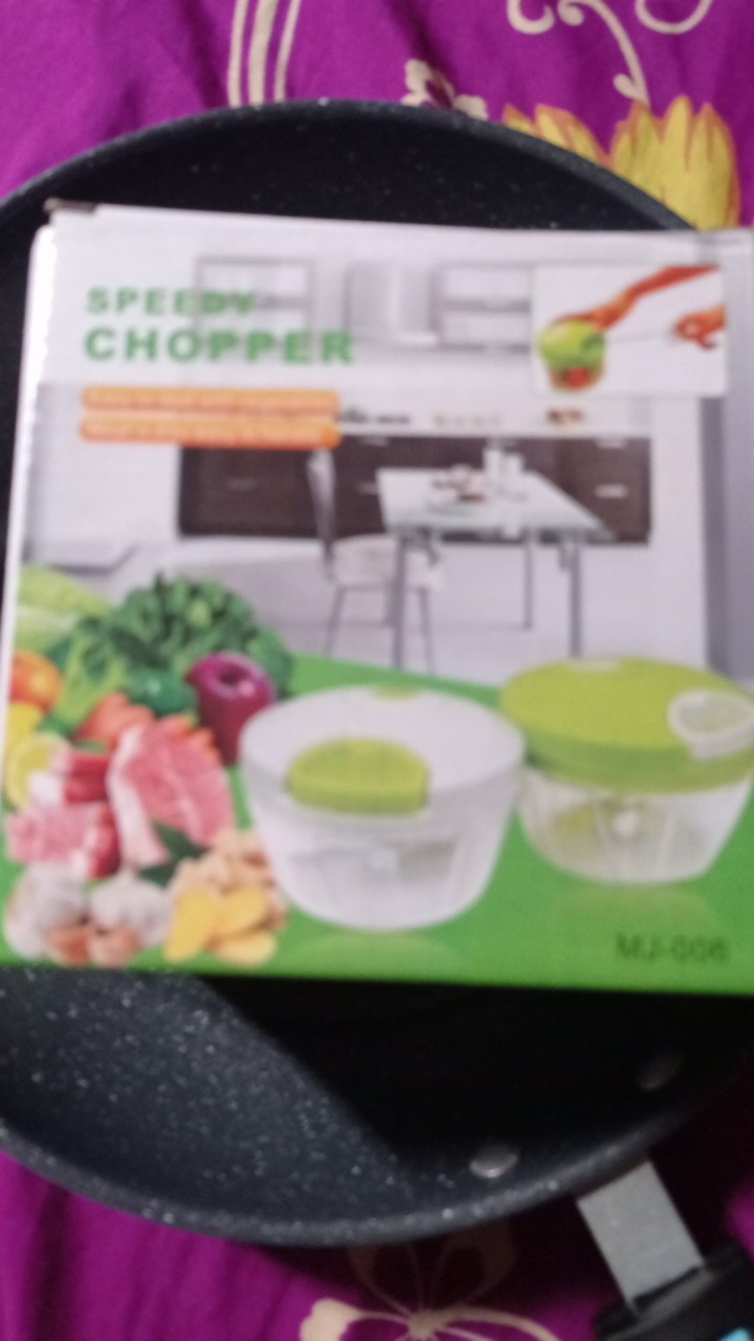 Speedy Chopper Blender Tarik Manual Pengulek