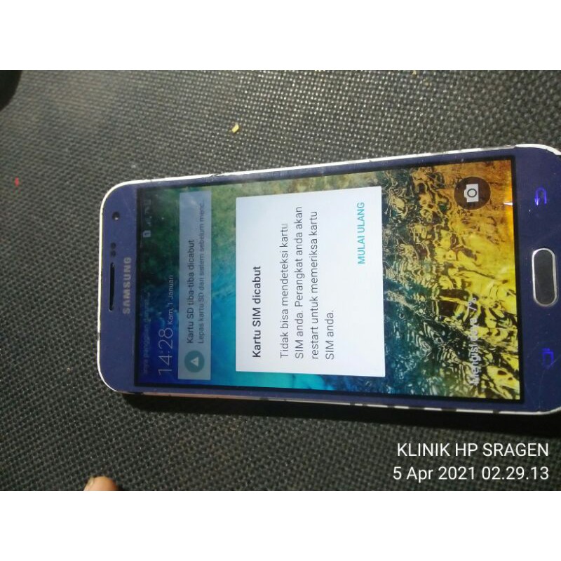 Mesin samsung E500H minus LCD