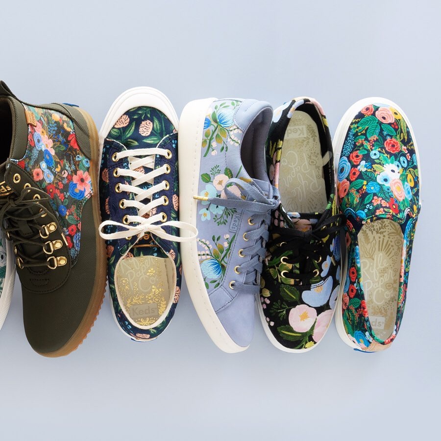 Keds Crew Kick 75 Rifle Paper Co. Peonies