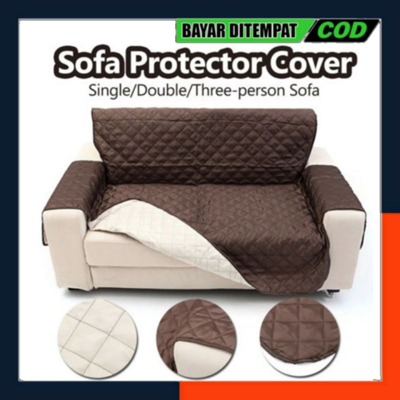 COVER SOFA PROTECTOR COUCH COAT WATERPROOF SARUNG SOFA ANTI AIR PELINDUNG SOFA TAHAN AIR