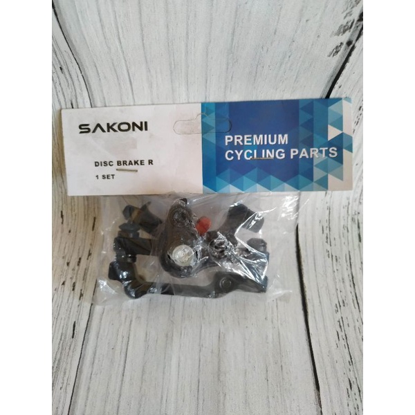 Caliper kaliper rem cakram MTB F180/R160 Belakang SAKONI
