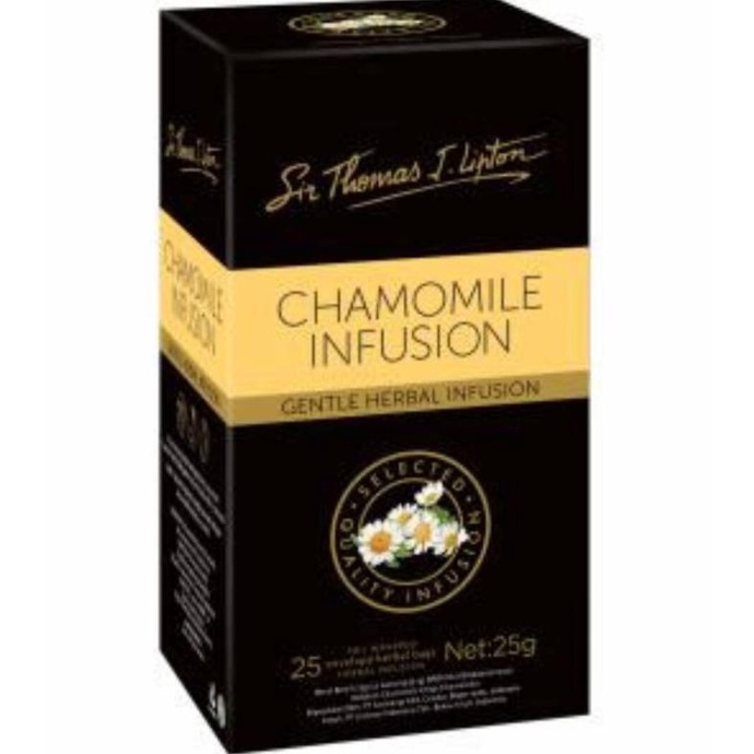 

[[BISA COD]] Sir Thomas Lipton Chamomile Tea Bag Teh Celup Impor MURAH Kode 1219