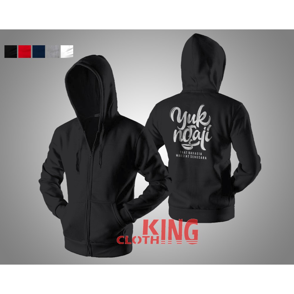 JAKET SWEATER ZIPPER HOODIE YUK NGAJI