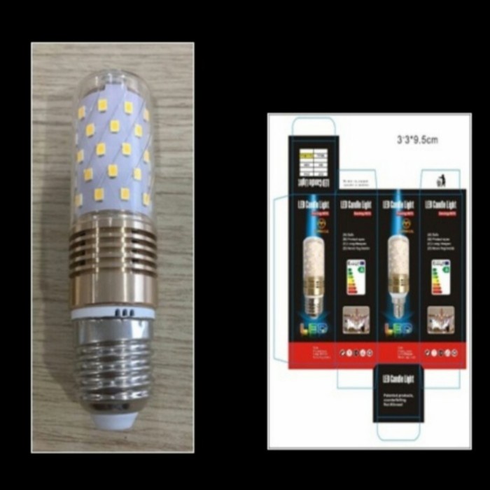 Bohlam Lampu LED 8 watt fitting E27 - warmwhite