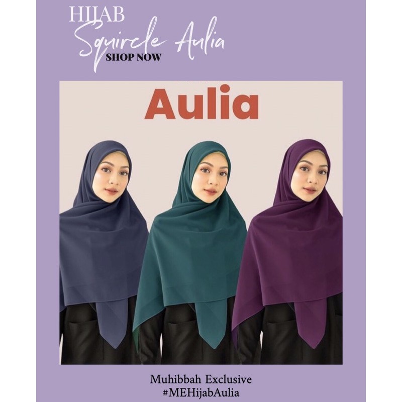 hijab square Aulia Ceruty babydoll