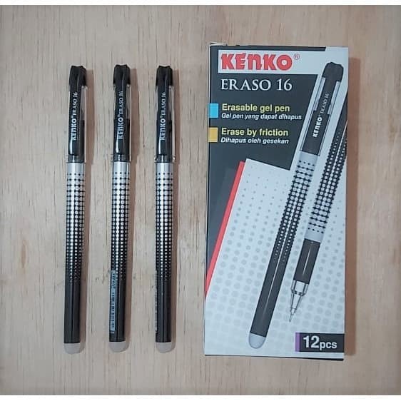 

TERBARU [ LUSIN ] Pulpen Hapus KENKO Eraso 16 Erasable Bisa Dihapus