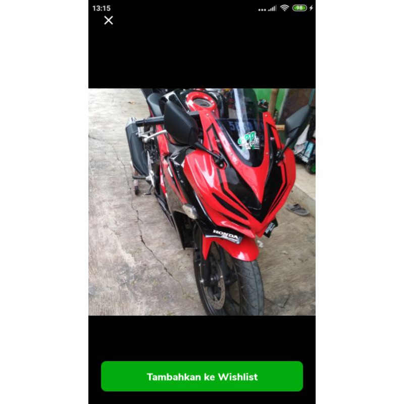 spion pendek Honda All New CBR 150R