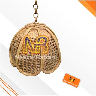 Kap Lampion Rotan Lampu  Hias  Gantung Shopee  Indonesia