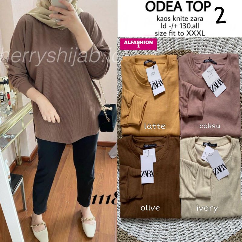 ODEA TOP BLOUSE BY ALFASHION