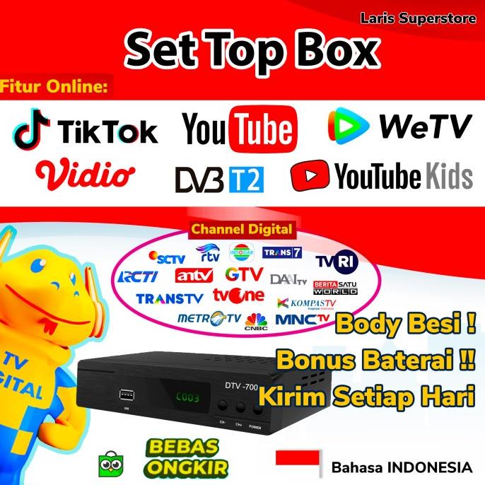Set Top Box DVB T2 TV Digital Wifi Youtube