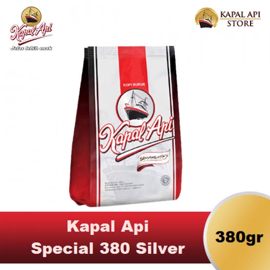 Kopi Bubuk Kapal Api Silver 380gr kopi enak dan murah