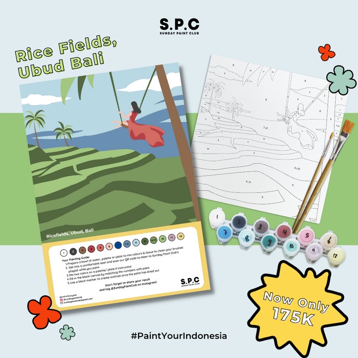 

Produk Terbaru Paint By Number Kit - Rice Fields, Ubud Sunday Paint Club