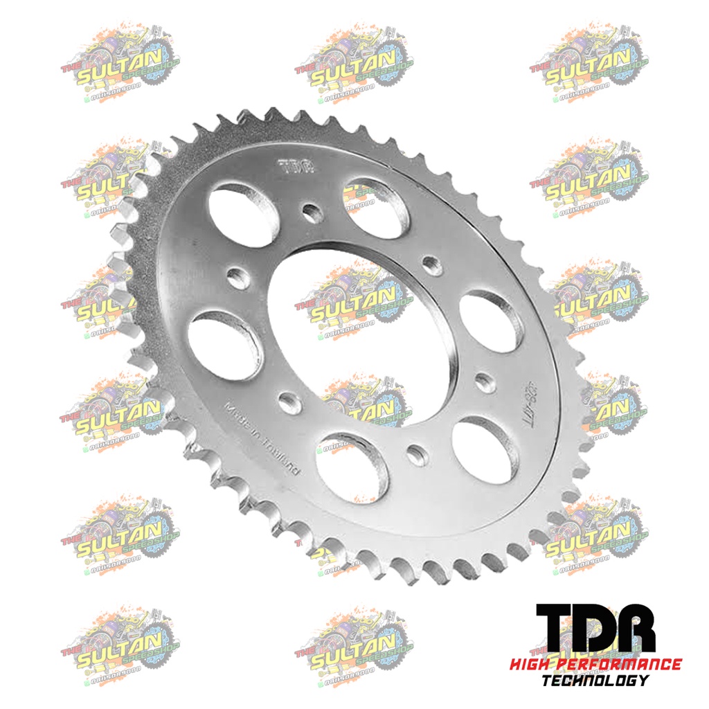 GEAR BELAKANG GIGI TARIK GIR SILVER JUPITER Z 35T 38T 39T SATRIA FU 37T 38T TDR