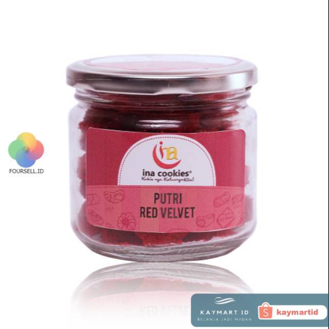 

Ina Cookies - Putri Red Velvet Ina Cookies Kue Kering Oleh Oleh Bandung