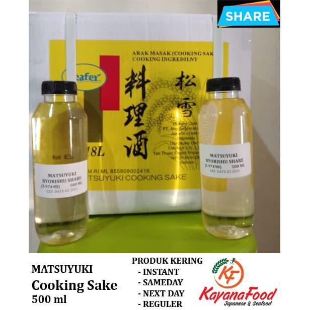 

Matsuyuki Ryorishu/Cooking Sake 500 ml (Share) BERKUALITAS