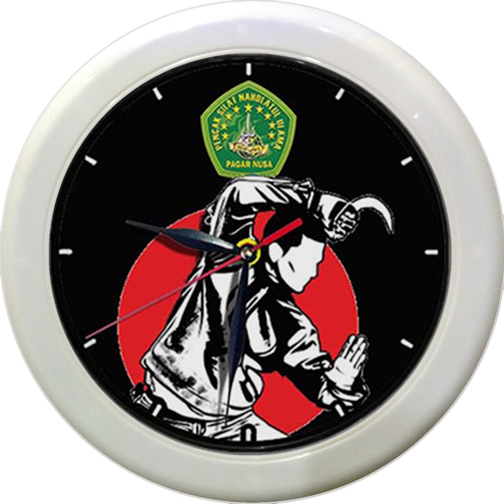 JAM DINDING PAGAR NUSA 4   (DIAMETER 30CM)