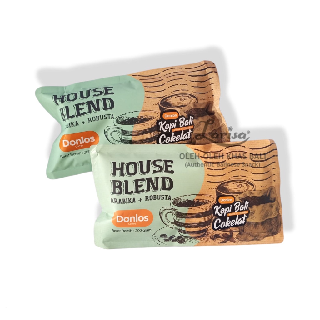 

Kopi Donlos House Blend dan Donlos Original Robusta 200gr