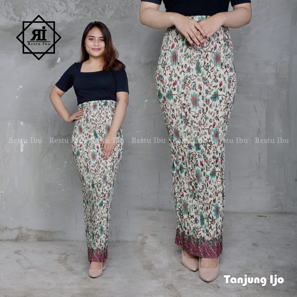 Rok plisket batik / Rok batik couple / Rok span / Rok lilit batik