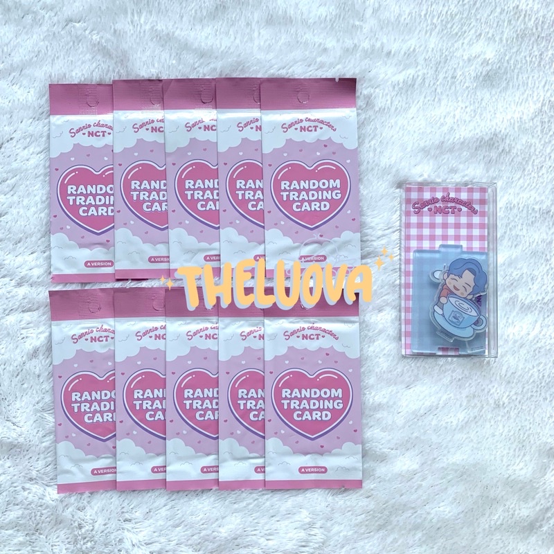[READY STOCK] NCT X SANRIO TOWN TRADING CARD & ACRYLIC STAND JENO