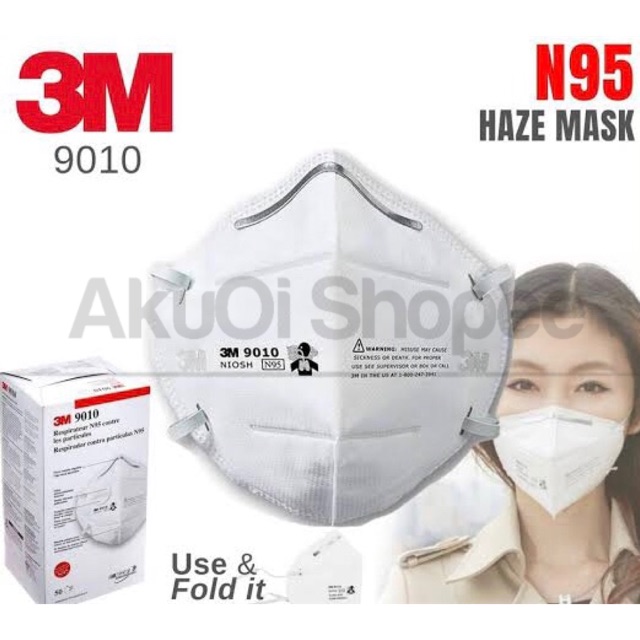 Masker N95 3M 9010 Original ECERAN