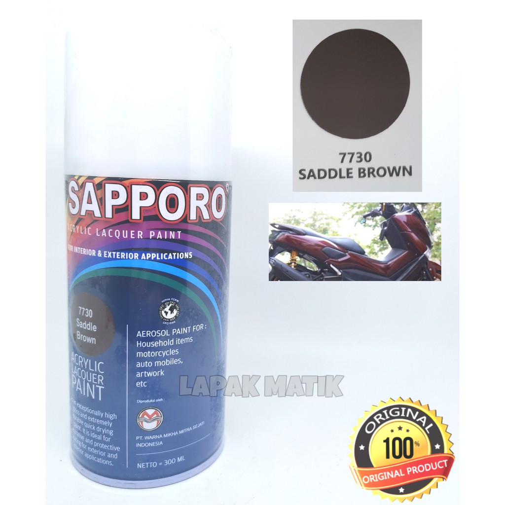 Pilok Sapporo COKLAT SADDLE BROWN 7730 300ML