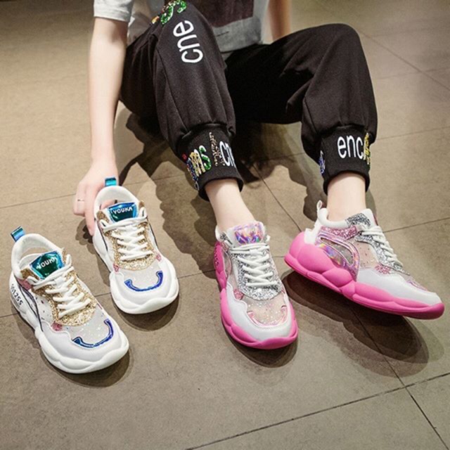 SALE SEPATU SNEAKERS WANITA MARYNE BY AXELINE AS100-2