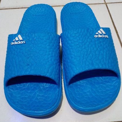 Sendal karet  Selop Pria Dewasa Addidas Kulit Jeruk Size 39 - 43