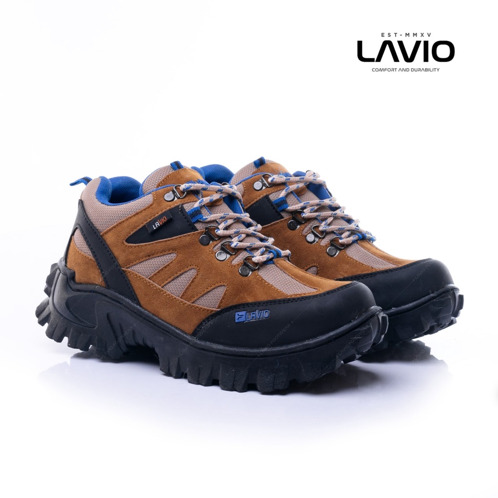 Sepatu Safety Pria Keren Lavio Dexter Low Sefty Ujung Besi Best Quality