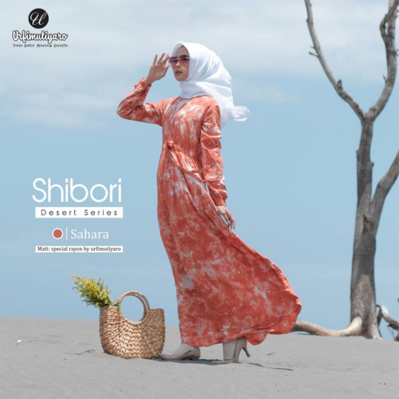 Shibori desert series