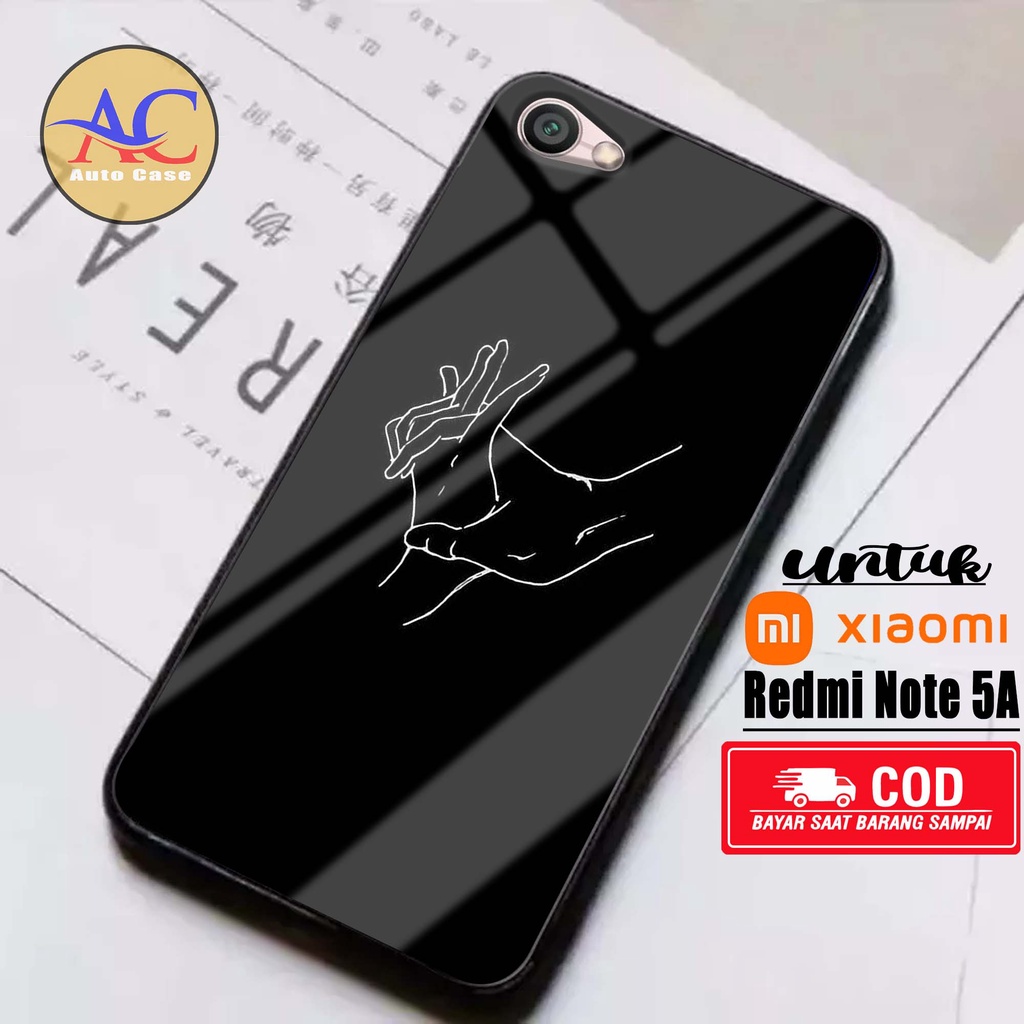 Case XIAOMI REDMI NOTE 5A Terbaru - Auto Case [ BLCK ]  XIAOMI REDMI NOTE 5A - Case Hp - Casing Hp -