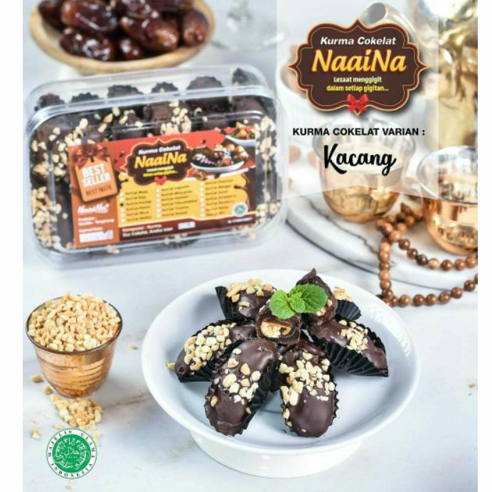 

Kurcok kurma coklat rasa kacang naaina