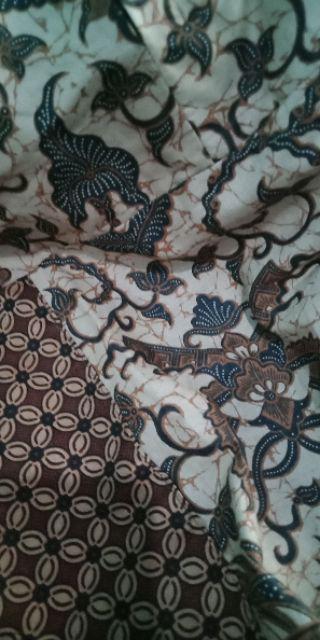Gamis Batik Cikita Genes Saku Samping Batik Busui