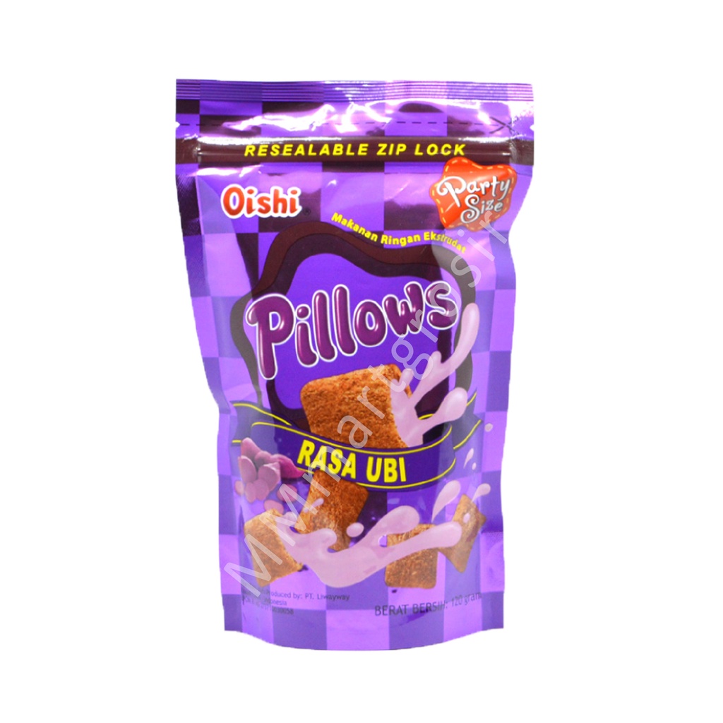 SNACK OISHI PILLOWS RASA UBI 100g